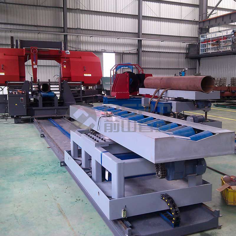 Piping Rail & Trolley Conveying System (for Band Saw Machine)