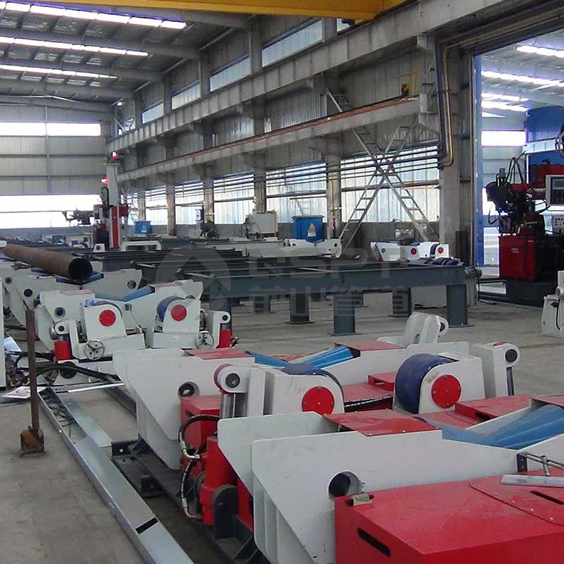 Components Fabrication Production Line on Ultra-High Voltage Iron Tower